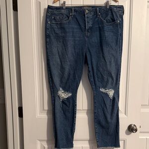 Torrid high rise Straight Jeans Size 18 tall